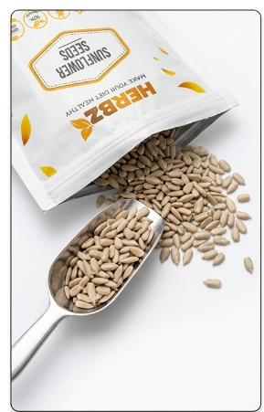 HERBZ Sunflower Seeds • Heart • Energy • Wellness Support