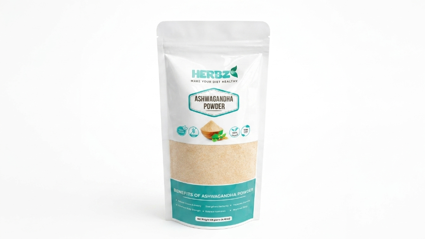 • HERBZ Ashwagandha | • Energy • Vitality • Hormonal Balance | 125 g