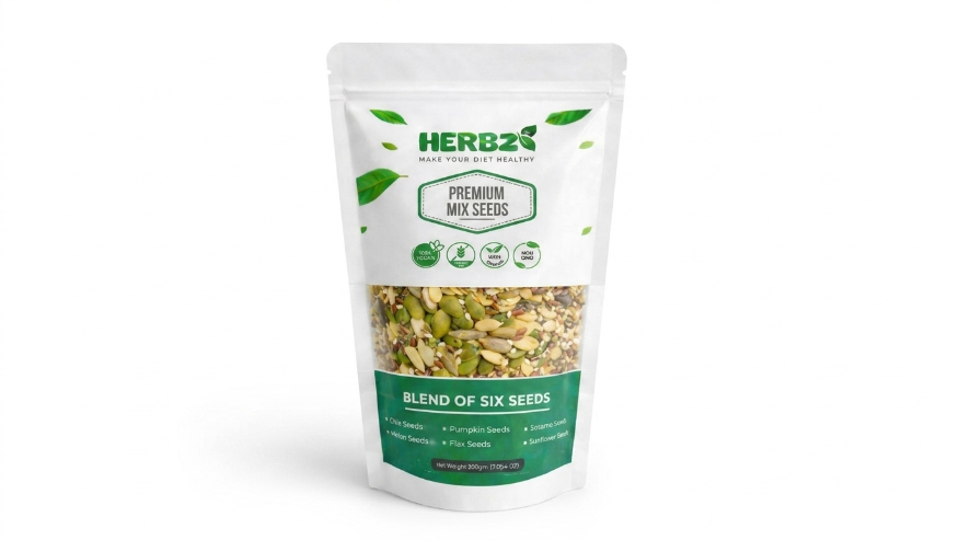 Herbz Mix Seeds | Natural Energy • Fiber • Wellness Support | 200 g
