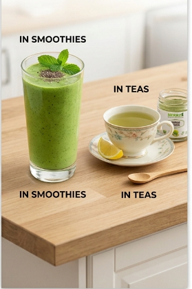 HERBZ Moringa Powder | • Energy • Immunity • Wellness Support | 125 g