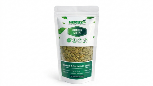 • HERBZ Pumpkin Seeds • Immunity • Energy • Heart Health Support